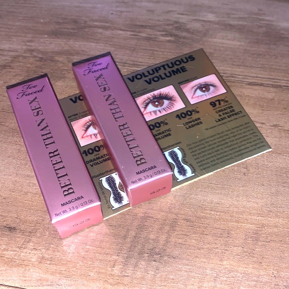 SOLD ♥️ ON A DIFFERENT PLATFORM ♥️ 2 mini tubes , unopened and unused TOO FACED - Picture 1 of 3